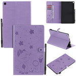 Custodia protettiva in pelle Cat Bee con funzione sleep/sveglia per Amazon