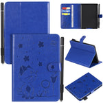Custodia protettiva in pelle Cat Bee con funzione sleep/sveglia per Amazon