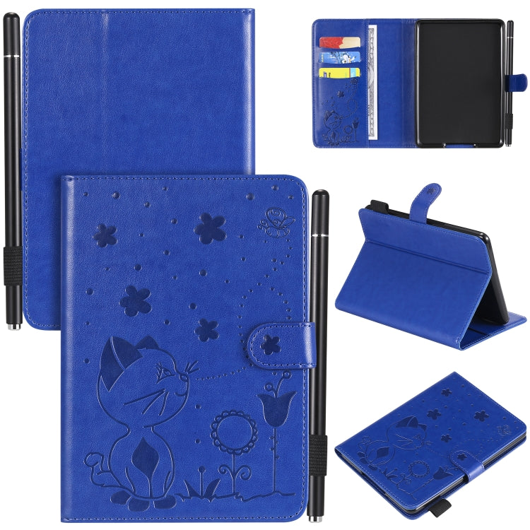 Custodia protettiva in pelle Cat Bee con funzione sleep/sveglia per Amazon