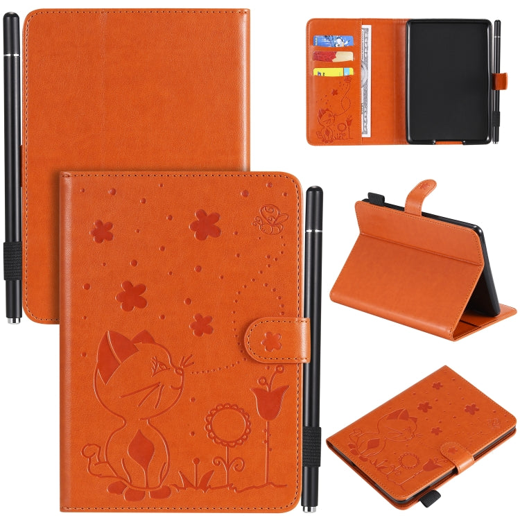 Custodia protettiva in pelle Cat Bee con funzione sleep/sveglia per Amazon