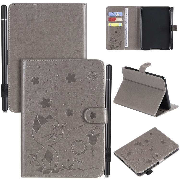 Custodia protettiva in pelle Cat Bee con funzione sleep/sveglia per Amazon