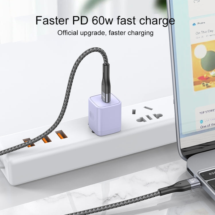Cavo USB-C Type-C 60W 1 metro per smartphone compatibili