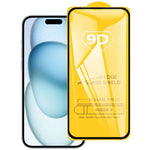 Pellicola vetro temperato 9D per iPhone 16 Pro Max