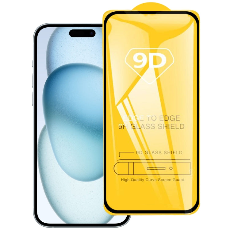 Pellicola vetro temperato 9D per iPhone 16 Pro Max