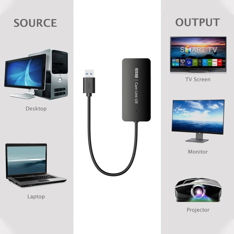 Scheda acquisizione video Ezcap 370 4K HDMI a USB 3.0