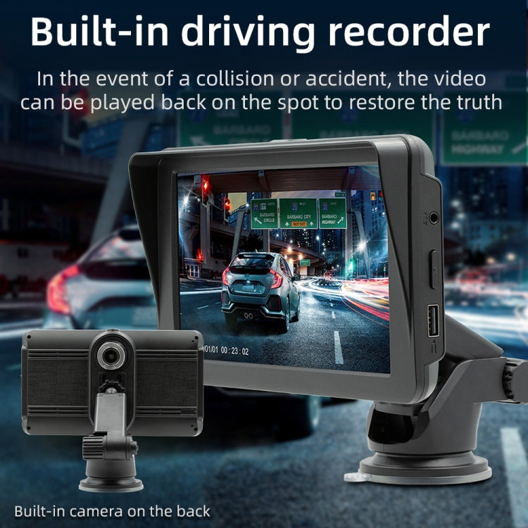Lettore MP5 per auto 7" con CarPlay wireless e Bluetooth 5.0