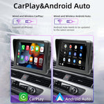 Lettore MP5 per auto 7" con CarPlay wireless e Bluetooth 5.0