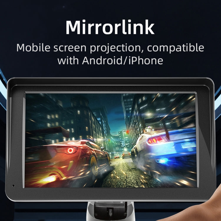 Lettore MP5 per auto 7" con CarPlay wireless e Bluetooth 5.0