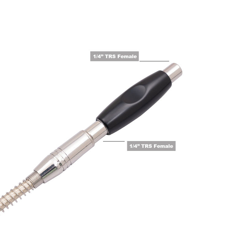 Adattatore audio TRS 6,35 mm femmina a femmina