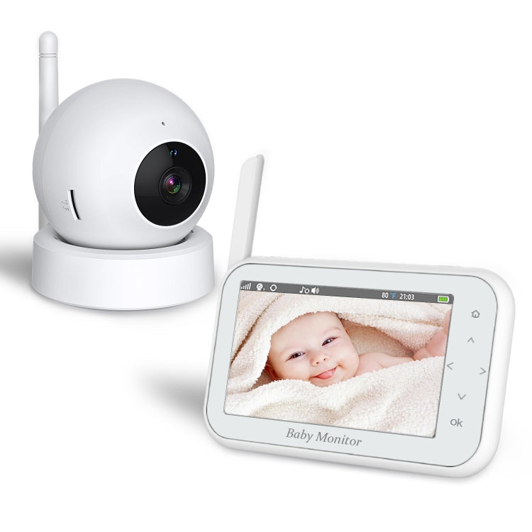 Telecamera baby monitor wireless con visione notturna 4,5 pollici