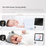 Telecamera baby monitor wireless con visione notturna 2,8 pollici