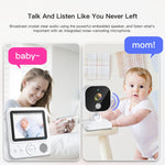 Telecamera baby monitor wireless con visione notturna 2,8 pollici