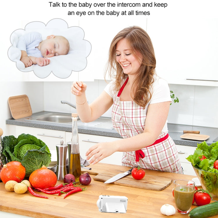 Telecamera baby monitor wireless 2,8" con visione notturna