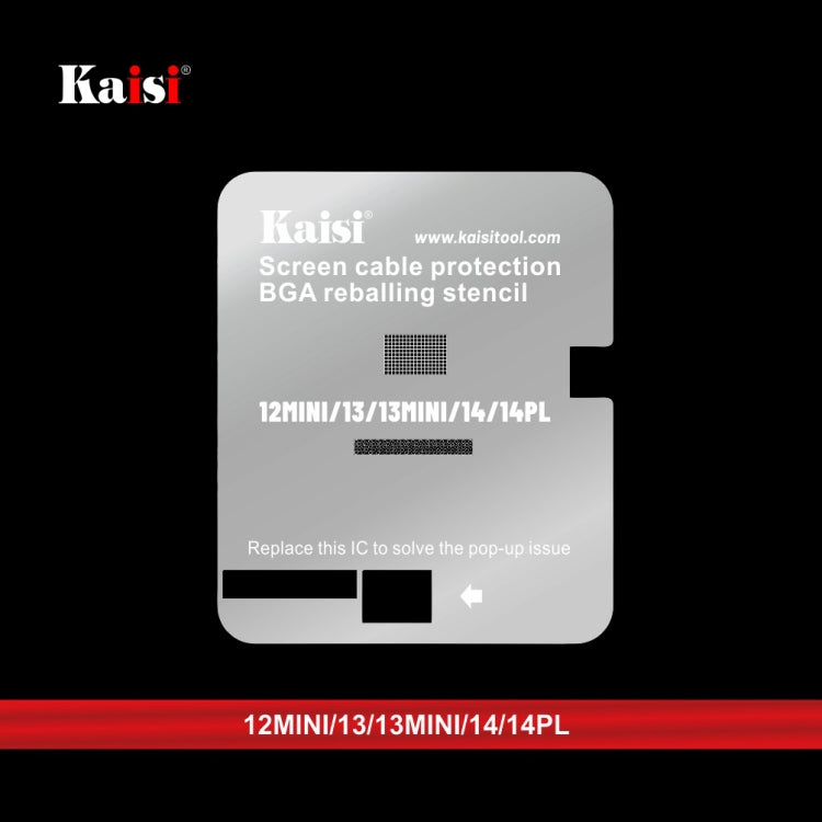 Stencil BGA per reballing e riparazione iPhone 11-14 Pro Max - immagine 6