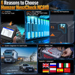 Strumento diagnostico OBD2 HUMZOR NexzCheck NC610