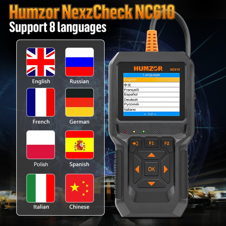Strumento diagnostico OBD2 HUMZOR NexzCheck NC610
