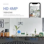 ESCAM PT212 Telecamera WiFi per animali con doppia lente 4 MP