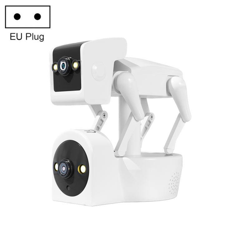 ESCAM PT212 Telecamera WiFi per animali con doppia lente 4 MP