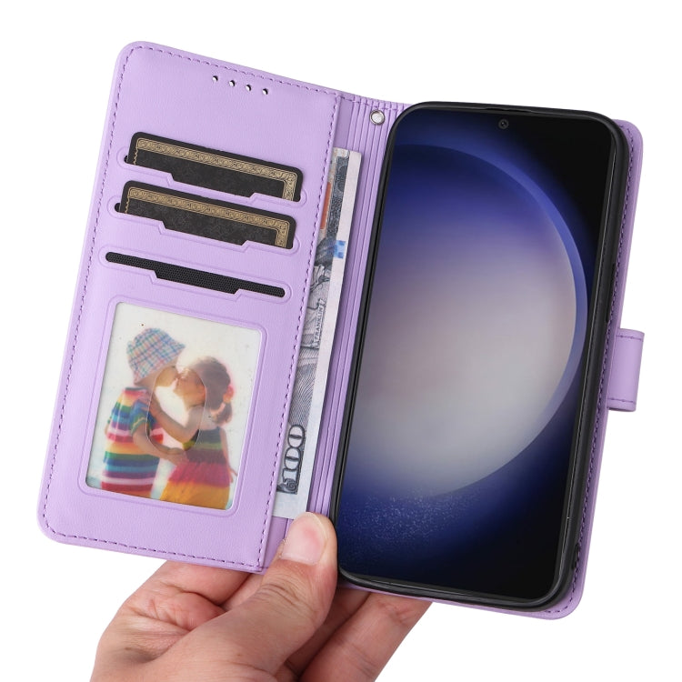 Custodia in pelle staccabile 2 in 1 per Samsung Galaxy S24 5G