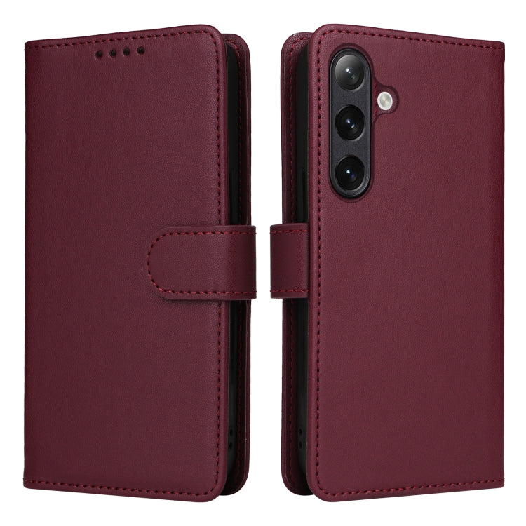 Custodia in pelle staccabile 2 in 1 per Samsung Galaxy S24 5G