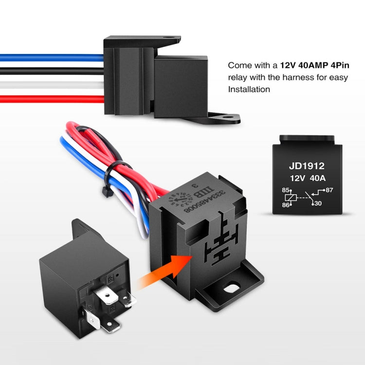 Pannello interruttori accensione auto 12V con pulsante avvio