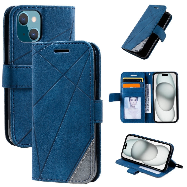 Custodia portafoglio in pelle per iPhone 15 Plus