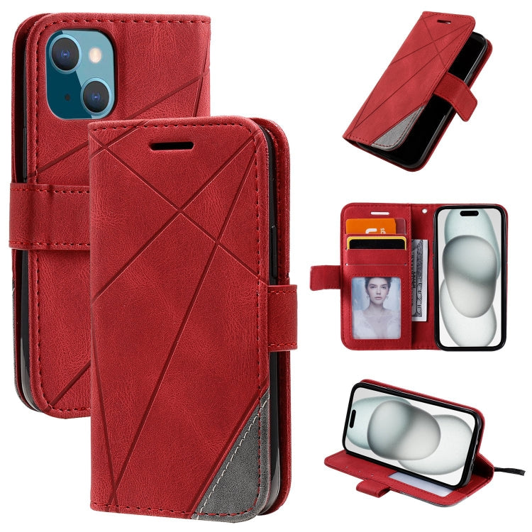 Custodia portafoglio in pelle per iPhone 15 Plus