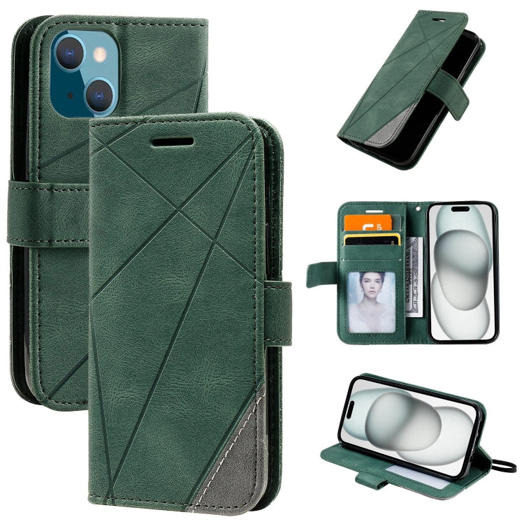 Custodia portafoglio in pelle per iPhone 15 Plus