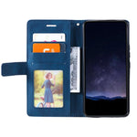 Custodia portafoglio in pelle per iPhone 17