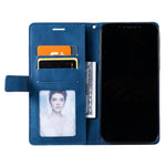 Custodia portafoglio in pelle per iPhone 18 Pro