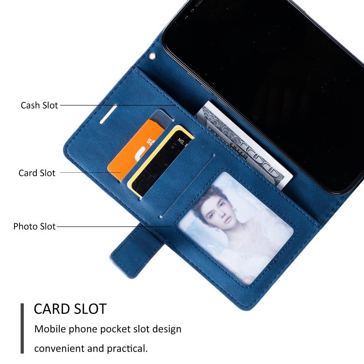 Custodia portafoglio in pelle per iPhone 18 Pro