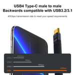 Cavo dati USB-C maschio a maschio 240W 40Gbps