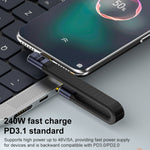 Cavo dati USB-C 240W 40Gbps Type-C maschio-femmina