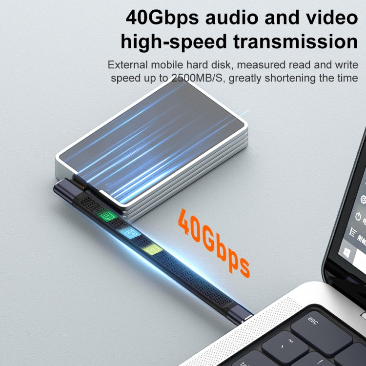 Cavo dati USB-C 240W 40Gbps Type-C maschio-femmina