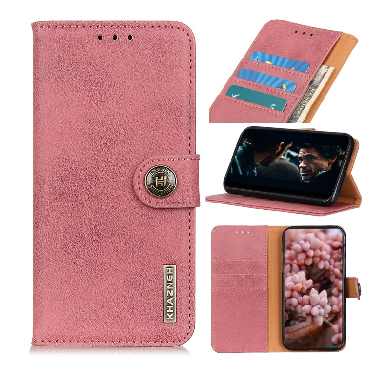 Custodia in pelle a conchiglia orizzontale con supporto per OnePlus Nord