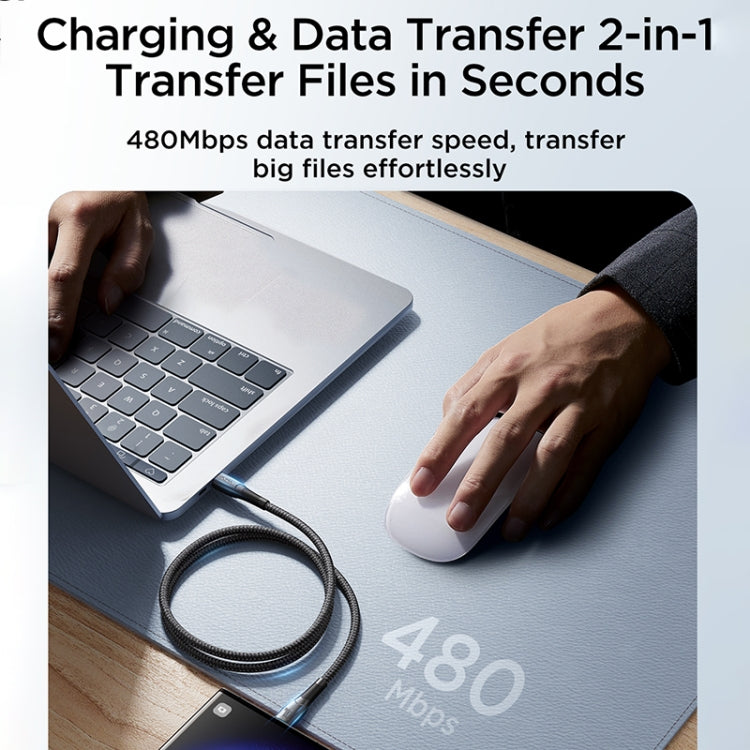 Cavo ricarica rapida USB-C 100W compatibile iPhone 15 e 16