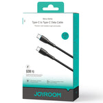 Cavo USB-C Type-C 60W ricarica rapida 1 metro nylon
