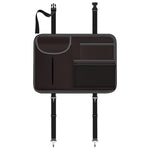 Borsa portaoggetti per schienale auto in pelle Napa 37x25 cm