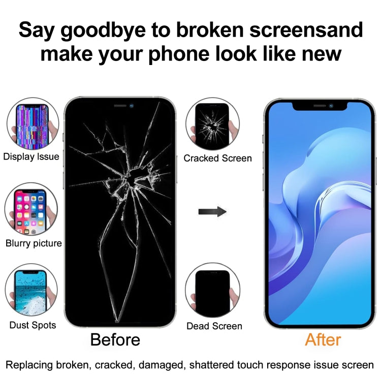 Display OLED rigido GX per iPhone 13 con digitalizzatore - immagine 10