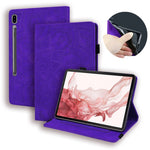 Custodia tablet in pelle goffrata per Galaxy Tab S10 Lite