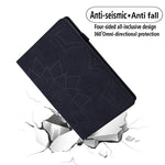 Custodia tablet in pelle goffrata per Galaxy Tab S10 Lite