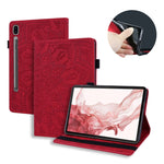 Custodia tablet in pelle goffrata per Galaxy Tab S10 Lite