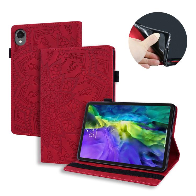 Custodia tablet in pelle goffrata per Galaxy Tab S10 Lite