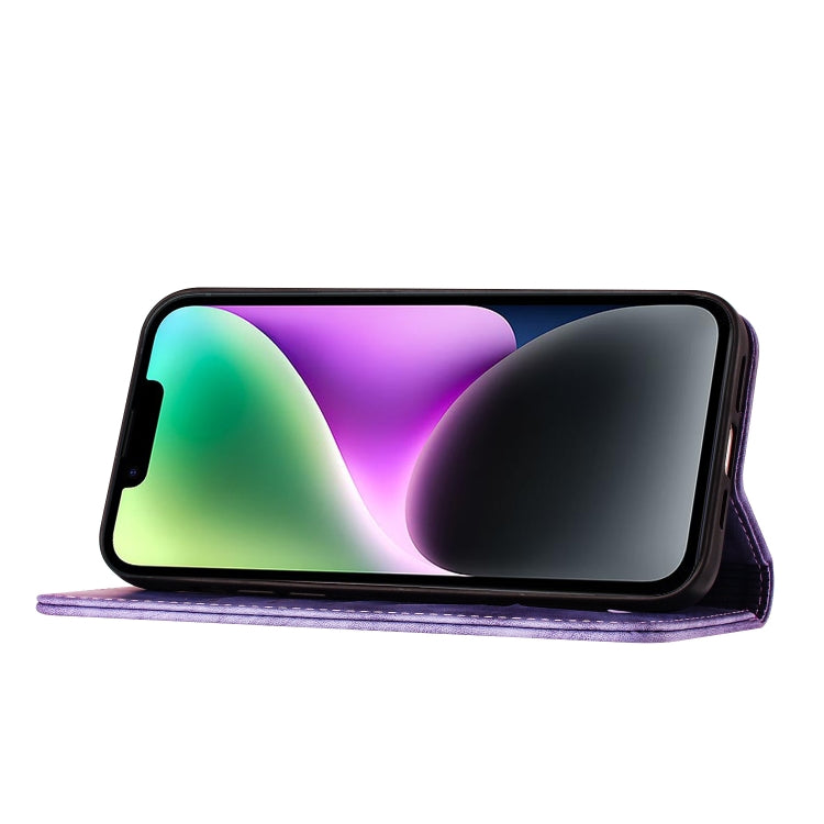 Custodia per cellulare in pelle con stampa a farfalla con gatto, For iPhone 14 Plus, For iPhone 14, For iPhone 14 Pro, For iPhone 14 Pro Max