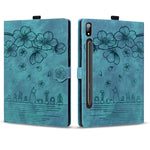 Custodia portafoglio in pelle per Samsung Galaxy Tab A8