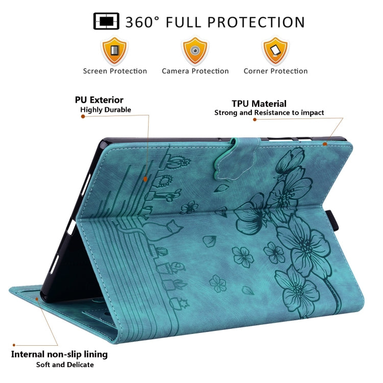 Custodia portafoglio in pelle per Samsung Galaxy Tab A8