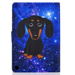 Custodia portafoglio in pelle per Kindle Paperwhite e Fire
