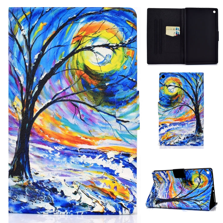 Custodia portafoglio in pelle per Kindle Paperwhite e Fire