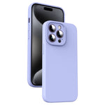 Custodia per telefono antiurto in silicone liquido in microfibra, For iPhone 15 Pro, For iPhone 15 Plus, For iPhone 15, For iPhone 14 Plus