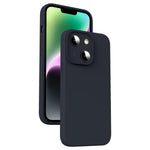 Custodia per telefono antiurto in silicone liquido in microfibra, For iPhone 14, For iPhone 14 Pro, For iPhone 14 Pro Max, For iPhone 13 Pro Max